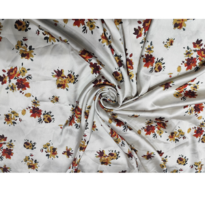 Tela de Satén Estampada Multicolor para Coser, Manualidades, Vestidos de Novia, Proyectos DIY - Suave, Lisa y Brillante para Niñas - Product Image 2