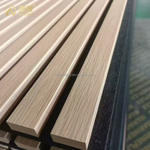 <span class=keywords><strong>Parquet</strong></span> insonorisé pierre écran chaud Flexible <span class=keywords><strong>acoustique</strong></span> étanche Lambrin grain de bois panneau mural cannelé pour la décoration de la maison - Product Image 2