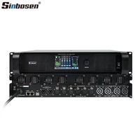 Sinbosen DSP10000Q Amplificateur de puissance audio vidéo classe Td 4x210 W/4ohm Système audio avec processeur DSP