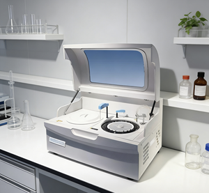 Analizador Químico Totalmente Automático HTSY China BK-280 200T/H con Enfriamiento por Aceite para Laboratorio Veterinario y Hospital - Product Image 1