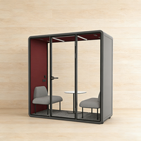 Cabine insonorisée, pod acoustique de bureau, salle de réunion silencieuse, cabine anti-bruit pour espace de travail ouvert