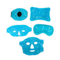 Masque facial réutilisable pour thérapie chaude et froide, confortable, personnalisé, en gel, pour soulager la douleur, compresse de glace pour les yeux/le visage, soulagement des poches sous les yeux, soin beauté du visage