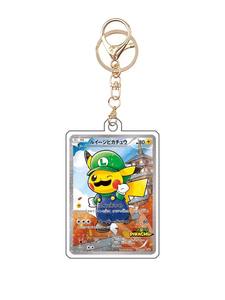 PTCG Baokemeng Japon COS Çapraz Elbise Pikachu P10 Akrilik Kart Anahtarlık Çanta Kolye Koleksiyoncular için Koleksiyon Hediye Su Geçirmez - Product Image 3