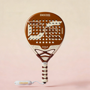Pala de Pádel de Diseño Nuevo, Profesional, Ligera, de Grado Torneo, con Logotipo Personalizado, Superficie 3D Duradera, Cubierta de Espuma EVA de Fibra de Carbono 18K - Product Image 6