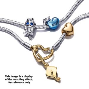 PandoraBBF 925 argento esclusivo Set bracciale incoronazione oro da te laurea cappello bella speranza Charm braccialetti per regalo - Product Image 3