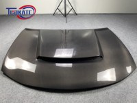 Capot en fibre de carbone humide pour Dodge Charger 2015-2023, remplacement du capot moteur