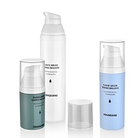 15ml 30ml 50ml Emballage cosmétique de gros Bouteille à pompe sans air rose