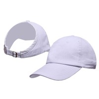 Casquette de baseball unisexe personnalisée avec logo, effet délavé, respirante et imperméable, à dos croisé, style queue de cheval classique, pour le hip-hop et les activités de plein air