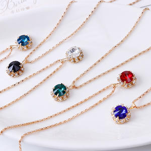 Conjunto de Playa de Verano para Mujer, de Alta Gama y Lujo, con Collar, Aretes y Anillo de Aleación Chapada en Oro con Cristales de Imitación, para Aniversario - Product Image 3