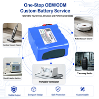 Baterai Lithium Kustom 14.8V 7Ah NMC 4S2P Kapasitas Tinggi untuk Robot Mobile Otonom, Kursi Roda Elektrik, Mesin Pemotong Rumput