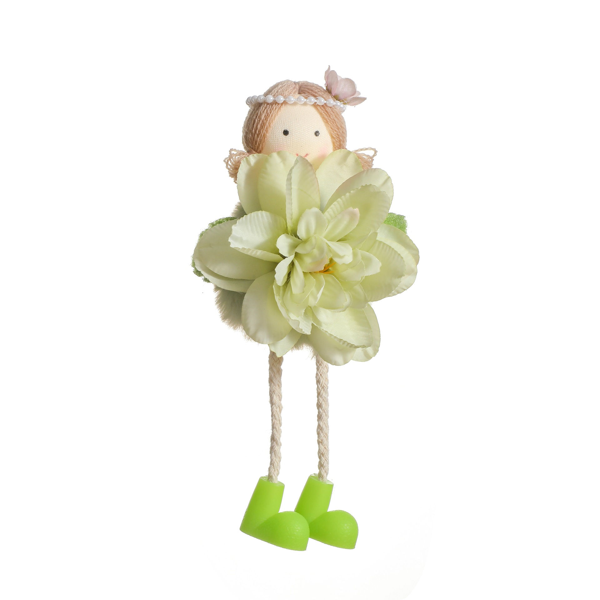 Green Flower Girl
