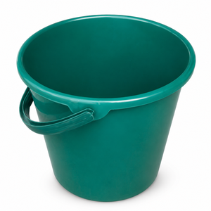 Seau utilitaire compact en plastique de 5 L, fabriqué en résine de haute qualité pour le nettoyage domestique - Product Image 1