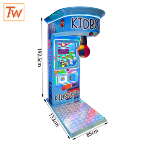 Máquina de Juego Arcade de Boxeo para Niños TOPWAY, Operada con Monedas, con Dispensador de Regalos para Centros de Juegos y Parques de Diversiones - Product Image 5