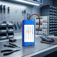 Paket Baterai Lithium-ion 3.7V 18650 5800mAh yang Dapat Disesuaikan dan Dapat Diisi Ulang, Cocok untuk Elektronik Industri, Konsumen & Luar Ruangan