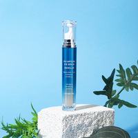 Sérum Contour des Yeux Rafraîchissant à 5% de Caféine avec Bille Roulante, au Rétinol, pour Cernes et Poches, Soin Hydratant pour les Yeux, Marque Privée