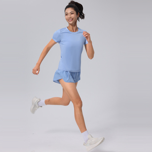 <span class=keywords><strong>Abbigliamento</strong></span> personalizzato con Skin Friendly Running traspirante rapido e asciutto Fitness allenamento sport Fitness Yoga top - Product Image 6