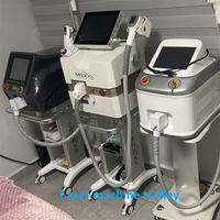 Chariot de Salon de Beauté 2025 / Chariot Médical de Beauté / Chariot de Salon Robuste pour Appareil Laser IPL Nd Yag, Grand Chariot de Transport sur Roulettes