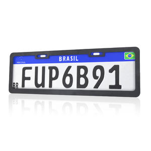กรอบ<span class=keywords><strong>ป้าย</strong></span><span class=keywords><strong>ทะเบียน</strong></span><span class=keywords><strong>รถ</strong></span>ยนต์พลาสติก ABS ขนาดมาตรฐานของบราซิล สำหรับ<span class=keywords><strong>รถ</strong></span>ยนต์ในอเมริกาใต้ - Product Image 2
