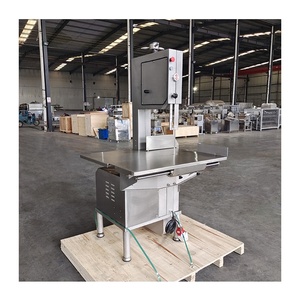 Machine professionnelle automatique commerciale de découpe de viande et d'os, scie à viande congelée de table, composant moteur central pour la transformation de la viande - Product Image 4