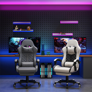 Silla para adultos con logotipo personalizado, respaldo ergonómico de 400 libras, reposabrazos con alas, estructura de estilo de carreras, cuero PU, Sedia Da Gaming - Product Image 3