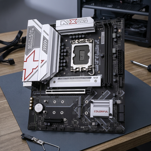 Nouvelle carte mère de bureau BATTLE-AX B860M-E WIFI V20 LGA 1851 Core Ultra DDR5 double canal 96 Go M.2 & SATA M-ATX - Product Image 3