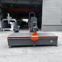 Machine de fraisage CNC pour bois 4x8 robuste avec table à aspiration 1325 pour acrylique, PVC, MDF, aluminium, plexiglas, panneau composite en aluminium