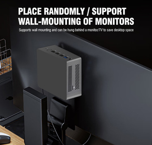 Sharerdp di alta qualità originale Desktop Mini PC <span class=keywords><strong>Core</strong></span> <span class=keywords><strong>I3</strong></span> N305 8 <span class=keywords><strong>Core</strong></span> DDR4 8GB 16GB portatile tascabile nc Comput Mini PC da gioco X86 - Product Image 4