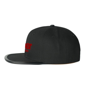 หมวกขายส่งแบบกำหนดเอง หมวกเบสบอล 6 แผง สไตล์ฮิปฮอป หมวก NY ของแท้ หมวก Snapback พร้อมโลโก้ปัก หมวกกีฬาผ้าฝ้าย - Product Image 3