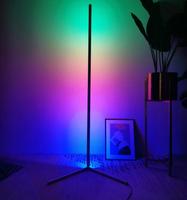 2023 nouveau Design moderne décoration de la maison atmosphère coloré trépied support lumière rvb Led coin lampadaire