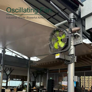 IP66 24 Zoll Hochwertiger Wandmontierter Industrieller Outdoor-Nebelventilator - Product Image 1