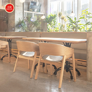 Ensemble de meubles de <span class=keywords><strong>restaurant</strong></span> rétro nordique personnalisé, Dubaï, Allemagne, Japon, hôtel, café, tables et chaises - Product Image 2