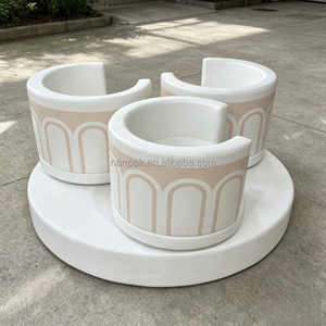 Giostra Principessa con Luci, 3 Posti, Attrezzatura per Divertimento Bambini per Interni, Ideale per Caffetterie, Asili Nido e Parchi Giochi - Product Image 6