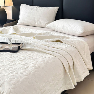 <span class=keywords><strong>Ropa</strong></span> De Cama al por mayor materna niño doble cara Tencel algodón grueso comodidad cama cubre sarga flor patrón sábanas Manta - Product Image 2