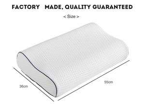 Almohada Cervical Ortopédica Transpirable de 4 Capas con Espuma Viscoelástica Ajustable en Altura y Funda Extraíble - Product Image 5
