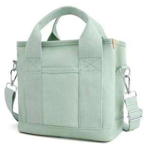 Bolsa de Mano Pequeña de Lona de Alta Calidad OEM, Bolsa de Compras de Gran Capacidad, <span class=keywords><strong>Mini</strong></span> Bolsa de Viaje para Mujer - Product Image 1