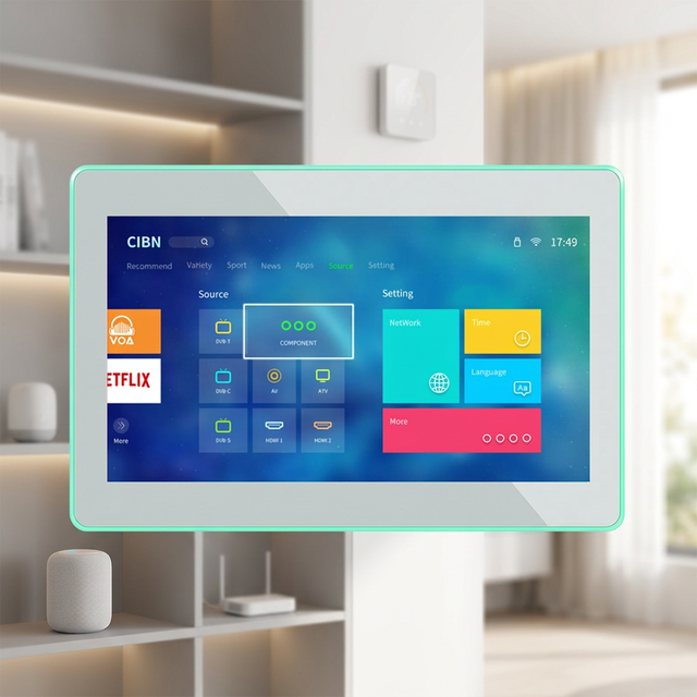 OEM Custom 15.6 Inch Android Meeting Room Booking Panel NFC RFID Smart Office Tablet Built-In Speaker Multi-Color for Enterprise