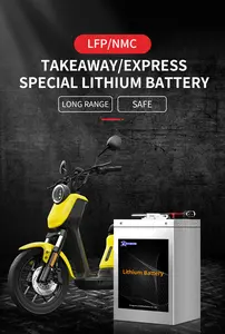 ADF Customized LiFeP04 Battery 60v 30Ah 40Ah Lithium Battery For Electric Scooter Motorcycle