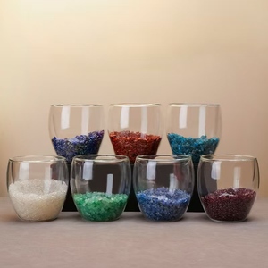 Prix de gros usine – Gravier de verre multi-matériaux en cristal de guérison pour la décoration intérieure - Product Image 1
