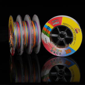 Ligne de pêche tressée Noi-Ichi 100M X8, ligne PE haute résistance pour la pêche en radeau - Product Image 2