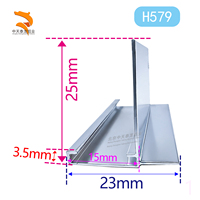 Profil en alliage d'aluminium série 6000 pour diffuseur d'air CVC et grille de climatisation avec services de découpe, pliage et soudage