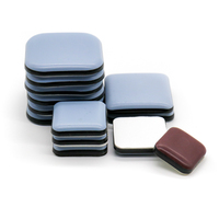 Visser sur la maison en plastique tapis de protection de sol auto-adhésif réglable chaise glisse meubles jambe coussinet coulissant
