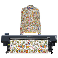 Imprimante à sublimation à rouleaux thermiques pour transfert de papier sur tissus textiles, machine traceur à têtes I3200 de 3,2 m, prix usine Chine