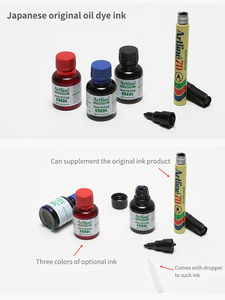 Shachihata มาร์กเกอร์น้ำมัน ESK-20<span class=keywords><strong>หมึก</strong></span>เติมปราศจากไซลีน<span class=keywords><strong>หมึก</strong></span>ทำเครื่องหมาย20มล. - Product Image 5