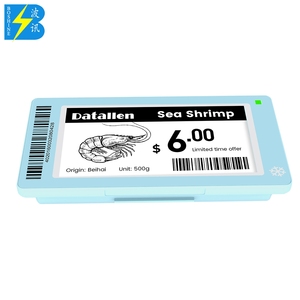 Bosine <span class=keywords><strong>2025</strong></span> 2.66 inche-ink điện tử nhãn Kệ kỹ thuật số giá <span class=keywords><strong>Tag</strong></span> cho thực phẩm đông lạnh thịt sản phẩm - Product Image 5