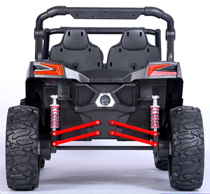 Mobil Mainan UTV Buggy Bertenaga Baterai 24V14AH dengan Remote Control, Roda EVA, dan Jok Kulit untuk Anak Usia <span class=keywords><strong>3</strong></span> Tahun ke Atas - Product Image 6
