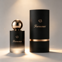 Bouteilles de parfum en verre personnalisables avec pulvérisateur à sertir de 15 mm, boîte de 30 ml, 50 ml, 100 ml, flacons de parfum vides en verre