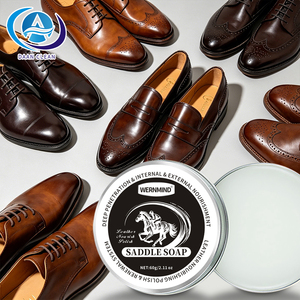 DAAN Custom Logo 60g 100g 200g All-purpose <strong>Leather</strong> Grooming Soap for <strong>Furniture</strong> <strong>Restoration</strong> with Aluminum Case - Product Image 5