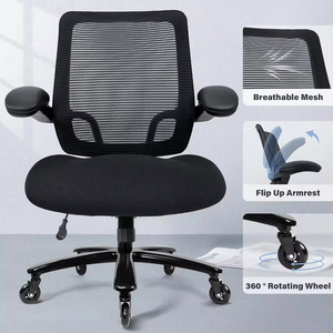 High Back Reclining Mesh Swivel Desk Chair 500Lbs Capacity <b>Adjustable</b> Armrests with <b>Footrest</b> - Product Image 6