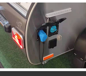 Entrada de Corriente de 16A, IP44, Impermeable, Material ABS, con Enchufe, Certificación CE, Blanca/<span class=keywords><strong>Negra</strong></span>, para Sistemas Eléctricos de Autocaravanas, Caravanas y Campers - Product Image 4