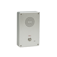 Sip Voip Interphone de bureau SPON Téléphone de bureau Appel d'urgence Téléphone Bouton-poussoir Panneau d'appel Solution d'interphone de stationnement